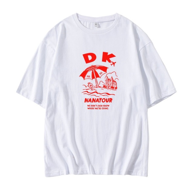 NANATOUR inspired short crewneck t-shirt-SEVENTEEN