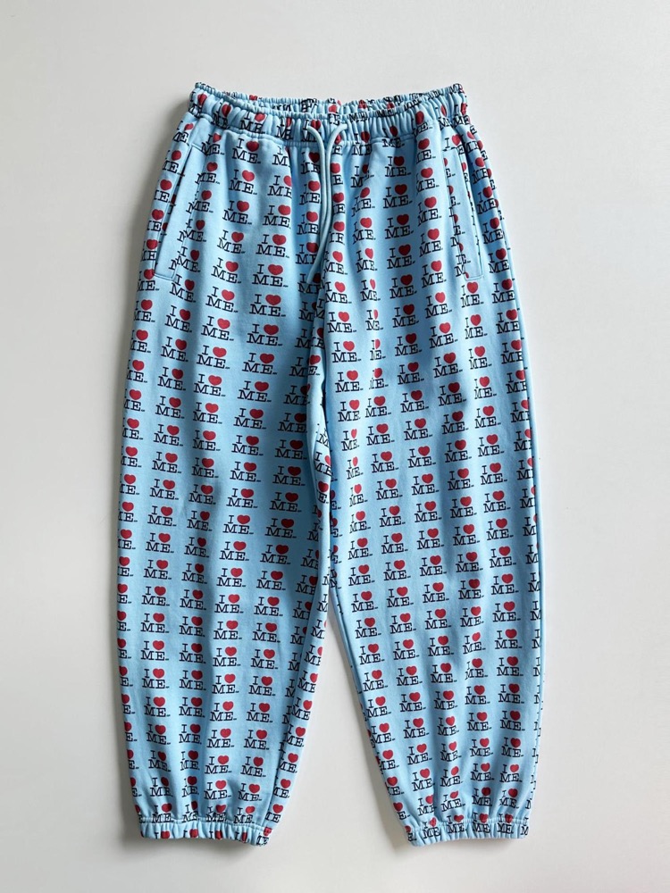 Ashley Williams inspired I Love Me print hoodie pants set 