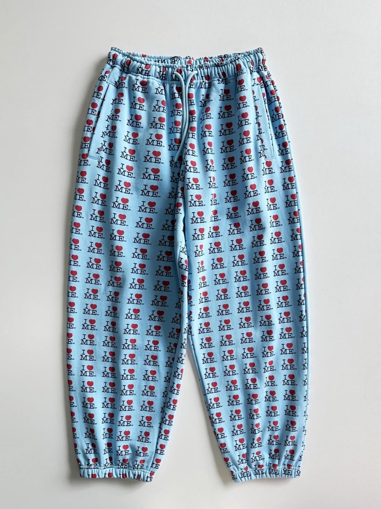 Ashley Williams inspired I Love Me print hoodie pants set 