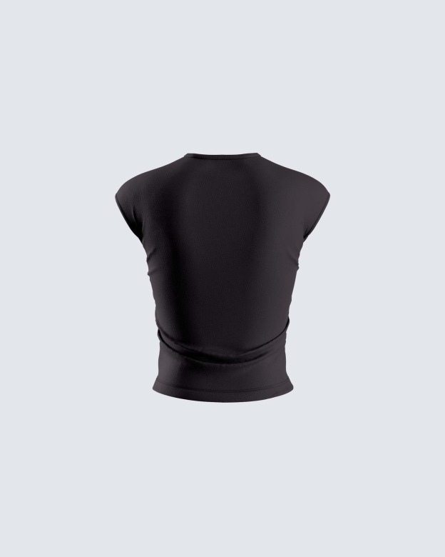 Y2K Kids Print Colorblock T-Shirt 