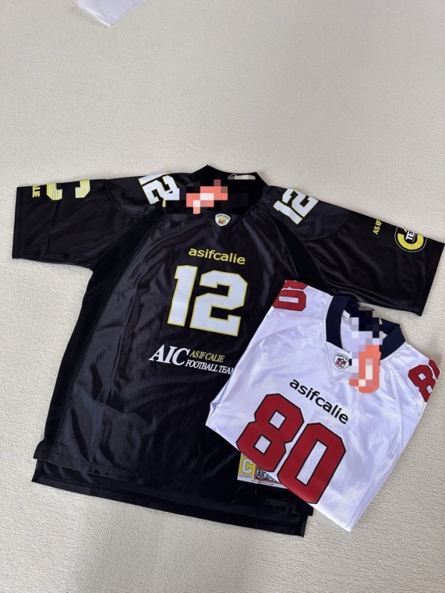 NewJeans Minji Inspired Patchwork Jersey Tshirt-NJZ