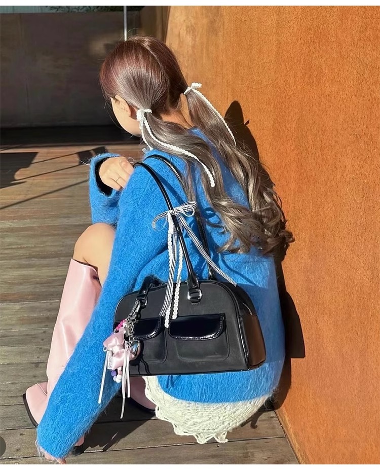 LE SSERAFIM Huh Yunjin Inspired Vintage Bowling Bag