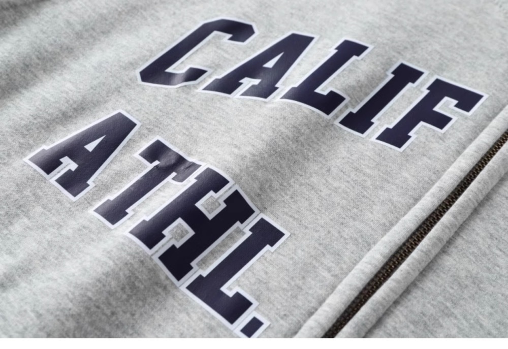 Seventeen Mingyu Grey Letter Print inspired Zip-Up Hoodie 