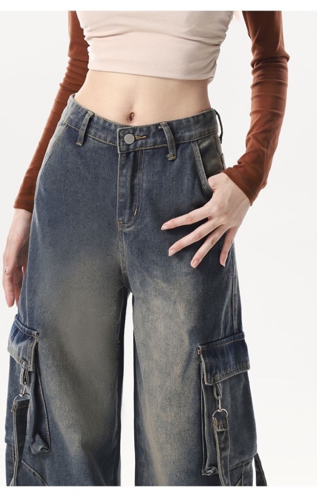 Relaxed Straight Jeans-Straykids concert outfitidea inspo