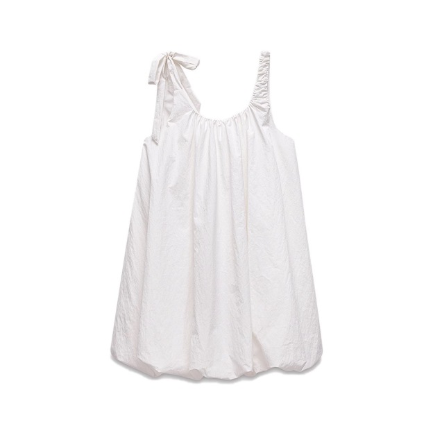 ILLIT Lee Wonhee-White Puff Dress