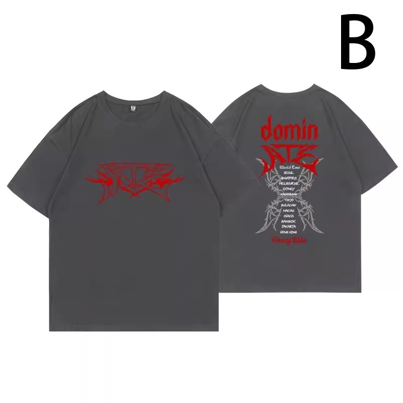 Stray Kids World Tour 'dominATE' Inspired Oversized Cotton T-Shirt