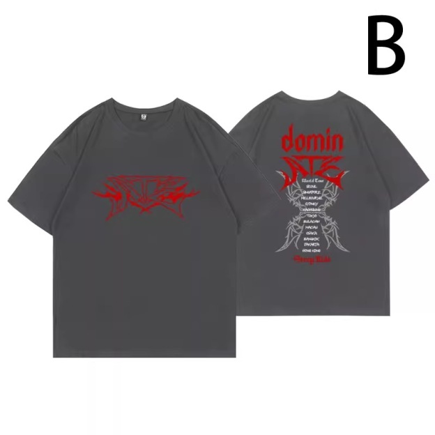 Stray Kids World Tour 'dominATE' Inspired Oversized Cotton T-Shirt