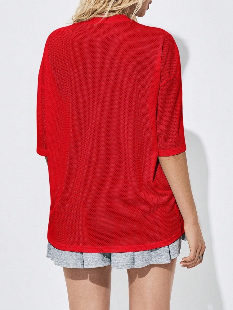 oversize loose jersey short sleeve short sleeve- Billie Eilish outfitinspiration