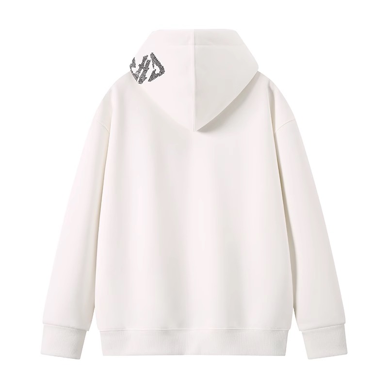 TXT Yeonjun -White GGUM Rhinestone Hoodie 