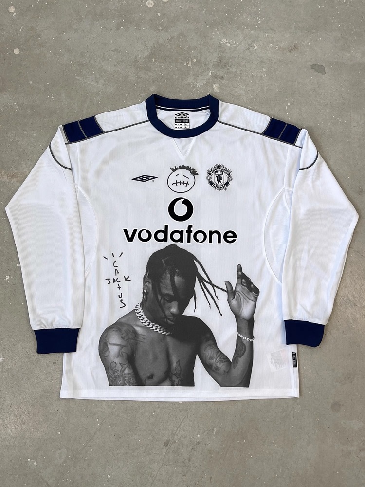 Travis Scott Long Sleeve custom Remake Jersey 