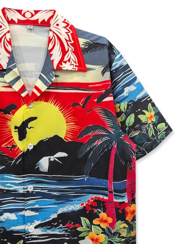 SEVENTEEN The8 Inspired Summer Print Shirt - XuMinghao