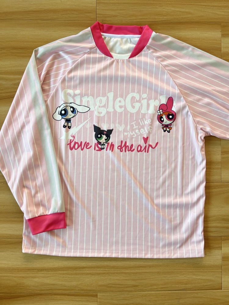 NewJeans Inspired Cartoon Powerpuff Girls Sleeveless Shirt