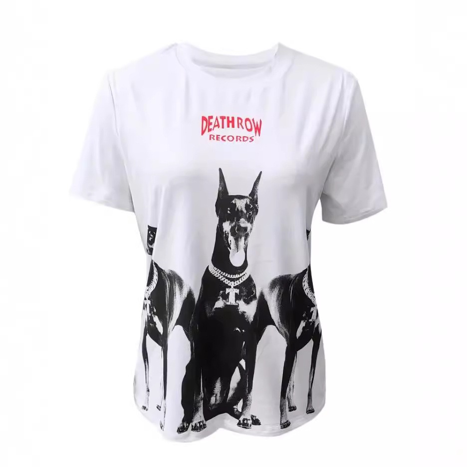 Katseye lara inspired dog print tshirt