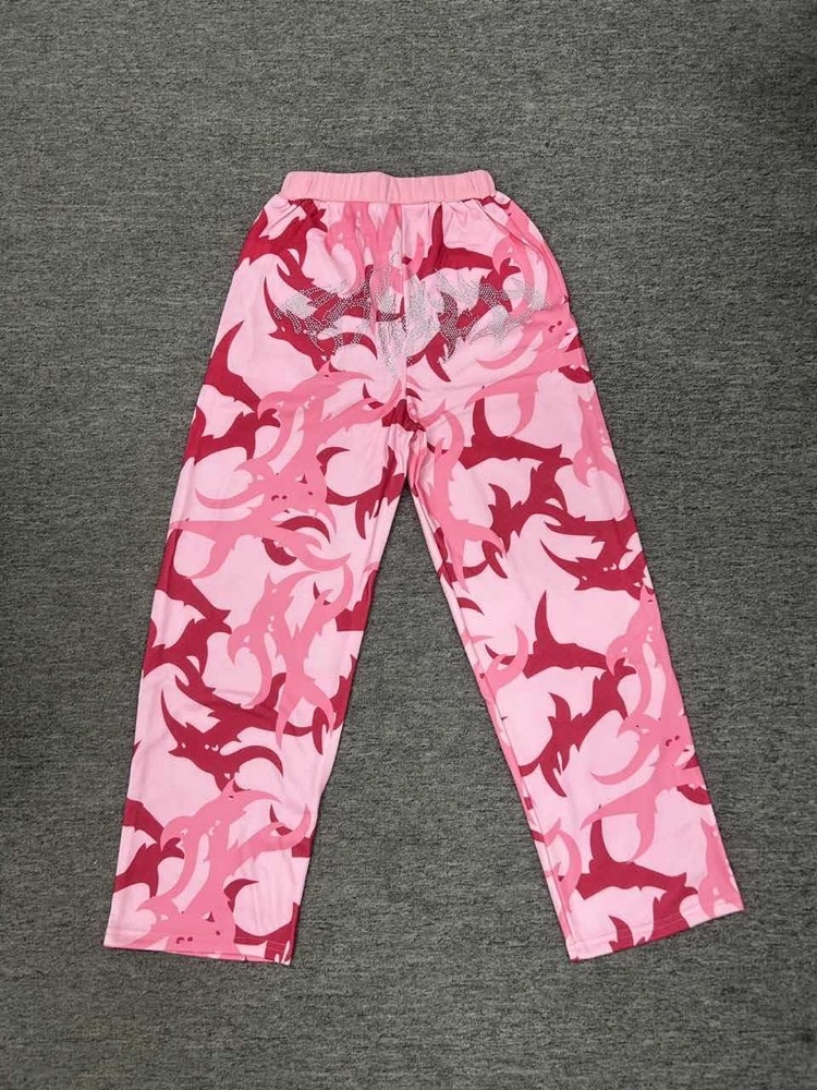 TWICE -Pink Camo Rhinestone Hoodie Set