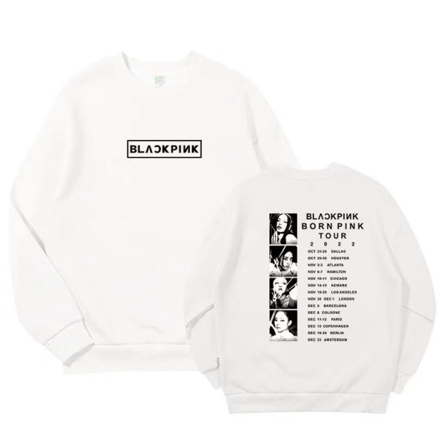 BLACKPINK BORN PINK World Tour concert merch hoodies