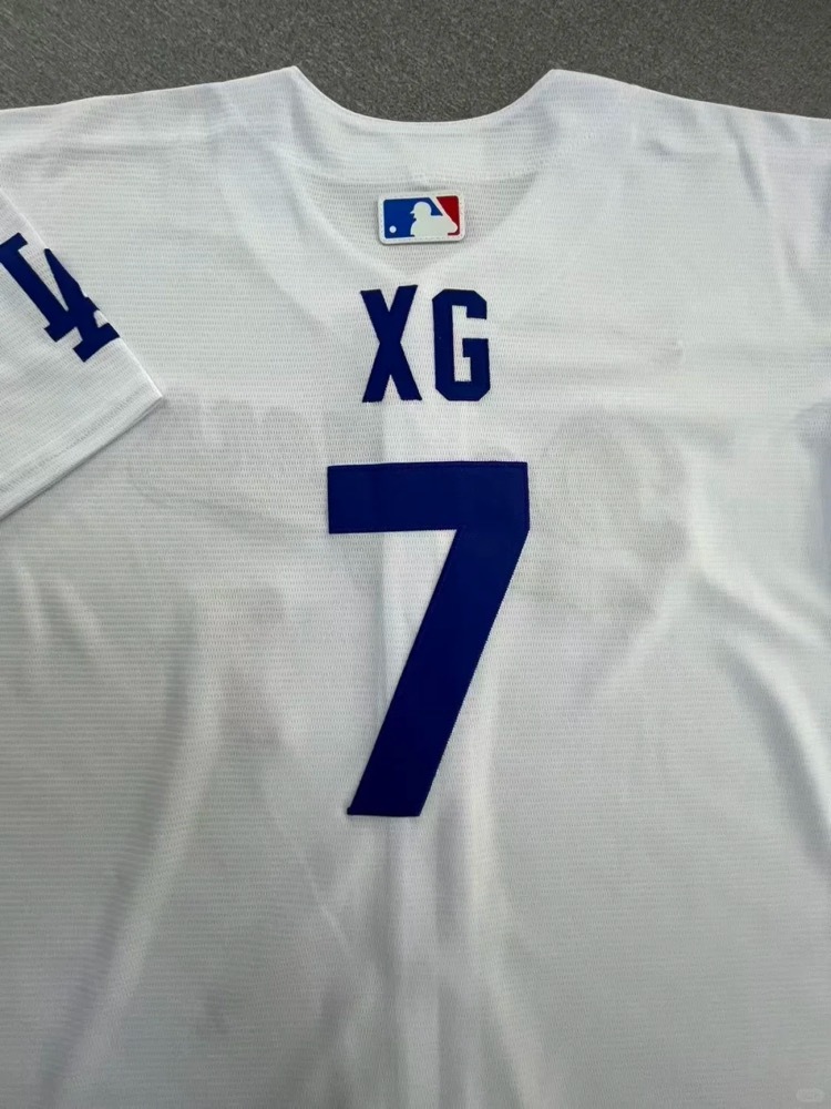 XG inspired Customized Dodgers Jersey Shirt