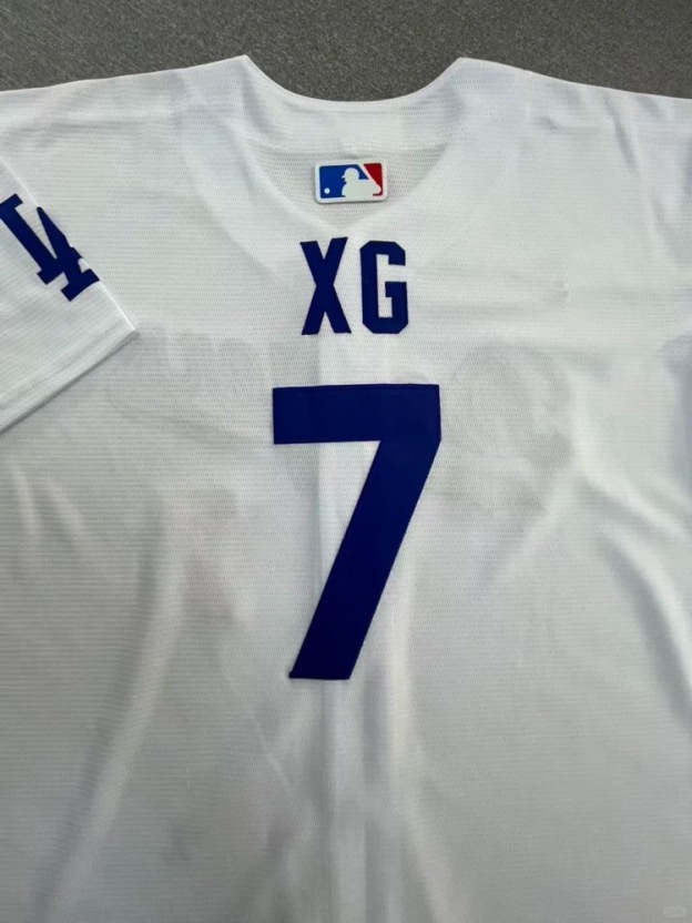 XG inspired Customized Dodgers Jersey Shirt