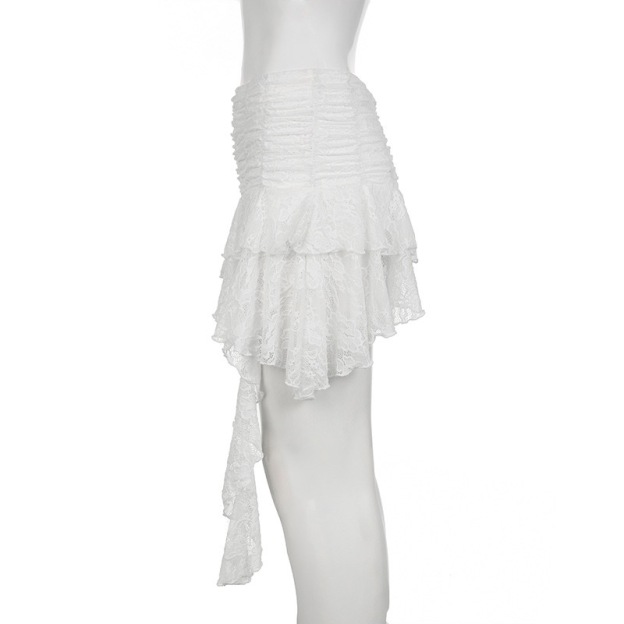 ITZY Yuna Inspired White Performance Top & Skirt Set