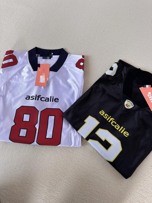 NewJeans Minji Inspired Patchwork Jersey Tshirt-NJZ