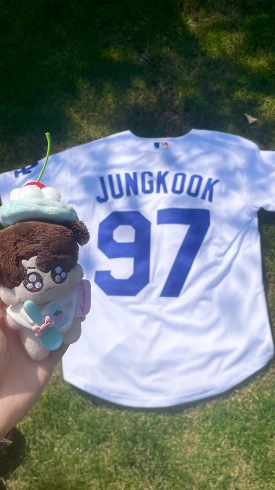 BTS Inspired Dodgers Custom  Jersey 