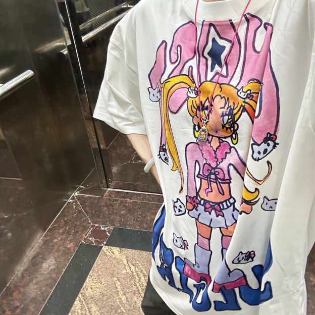 TWICE Nayeon Inspired Vintage Sailor Moon Graphic Tee
