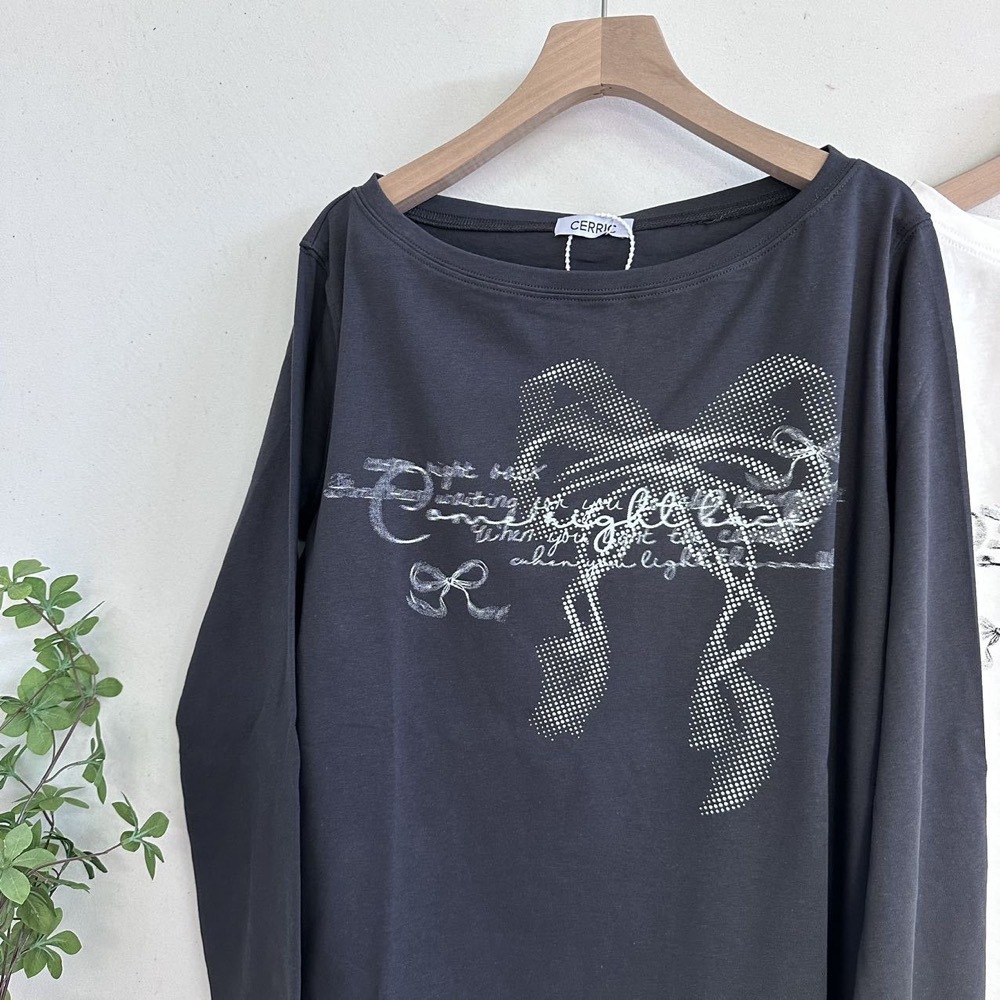 IVE REI Inspired Off-Shoulder Bow Top