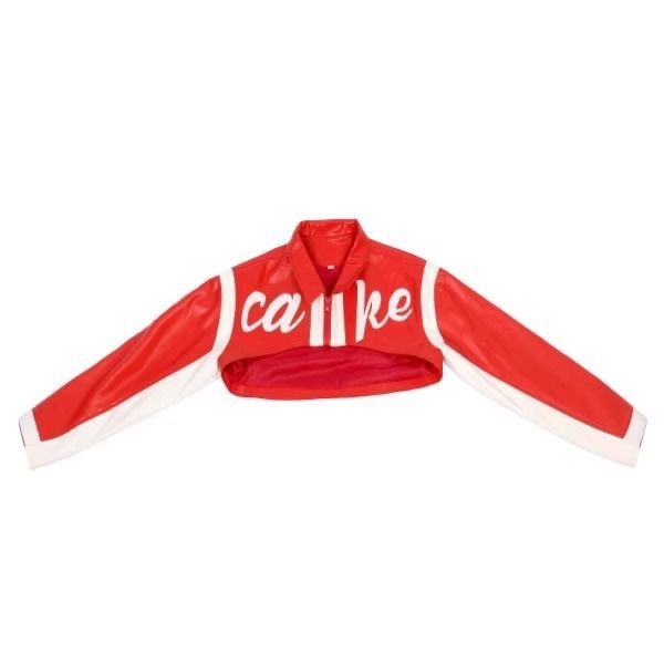 ITZY CAKE Performance-Inspired Red Hip-Hop Dance Set