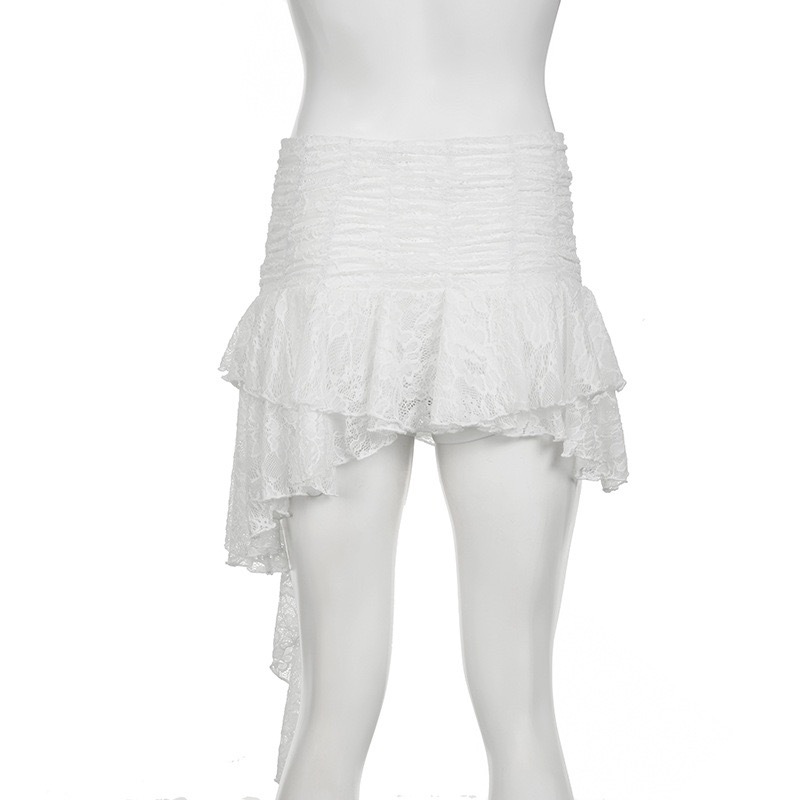 ITZY Yuna Inspired White Performance Top & Skirt Set