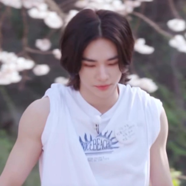 Stray Kids Hyunjin Same-Style Graphic Print T-Shirt