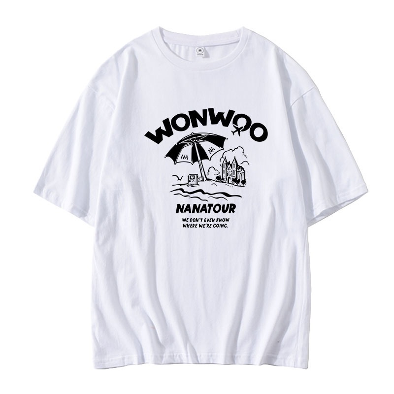 NANATOUR inspired short crewneck t-shirt-SEVENTEEN