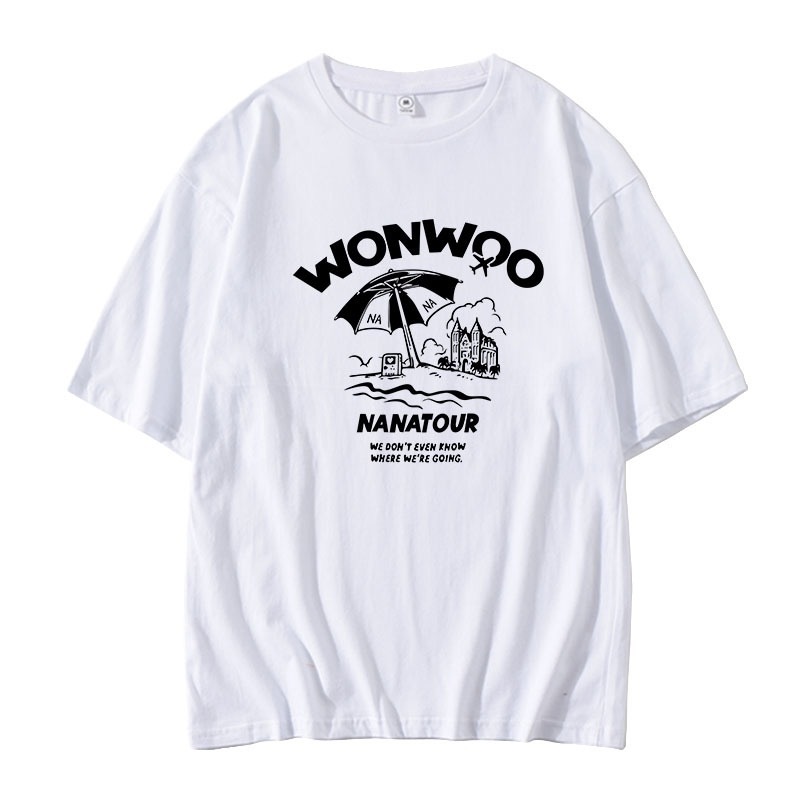 NANATOUR inspired short crewneck t-shirt-SEVENTEEN