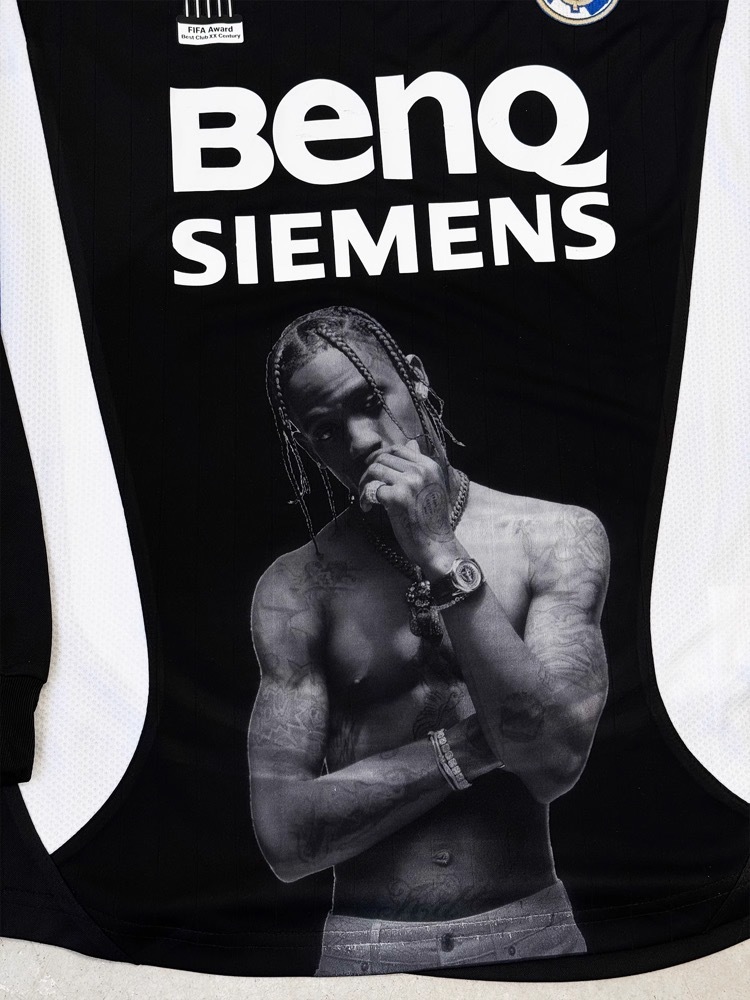 Travis Scott Long Sleeve custom Remake Jersey 