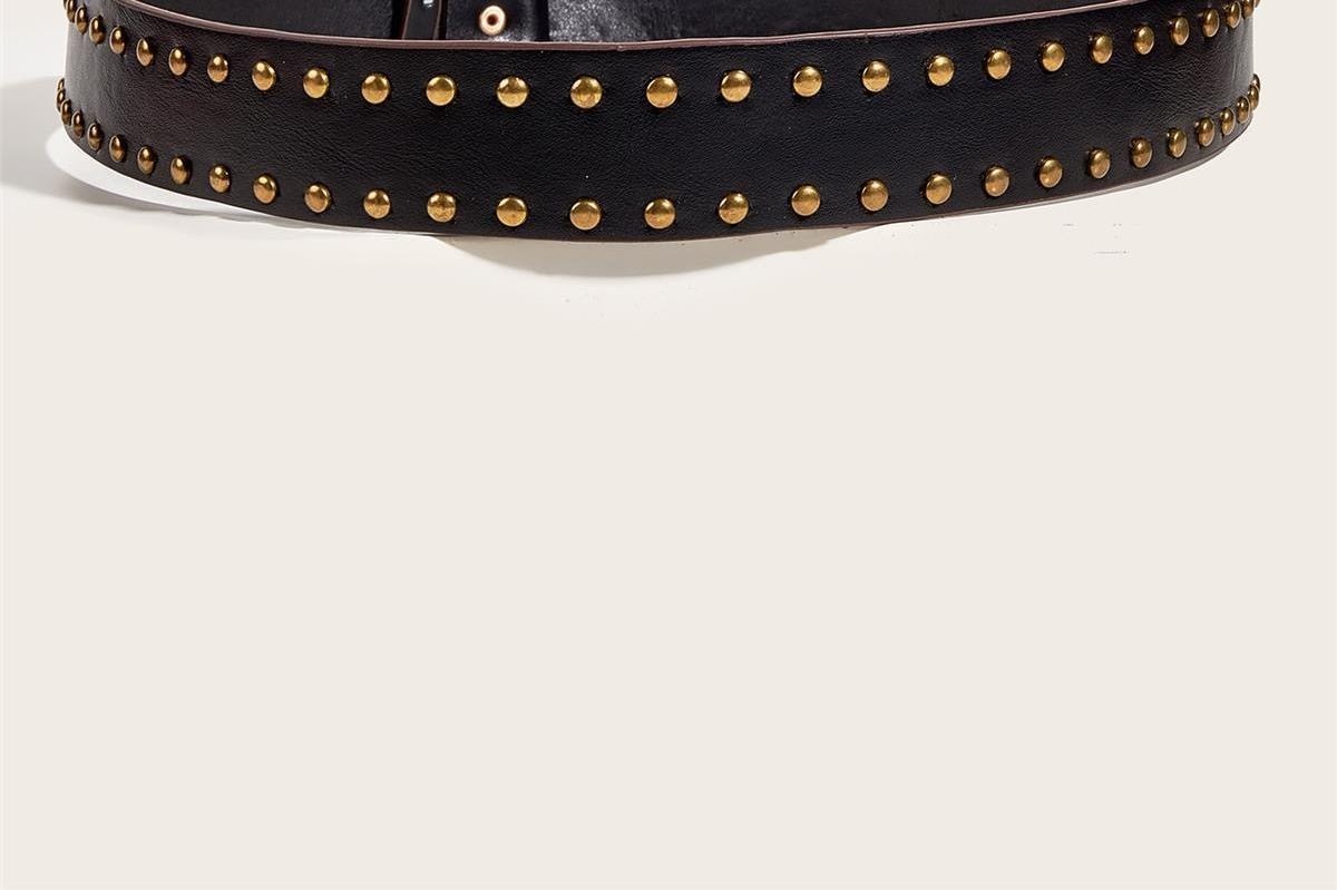 Y2K -Vintage Studded Belt