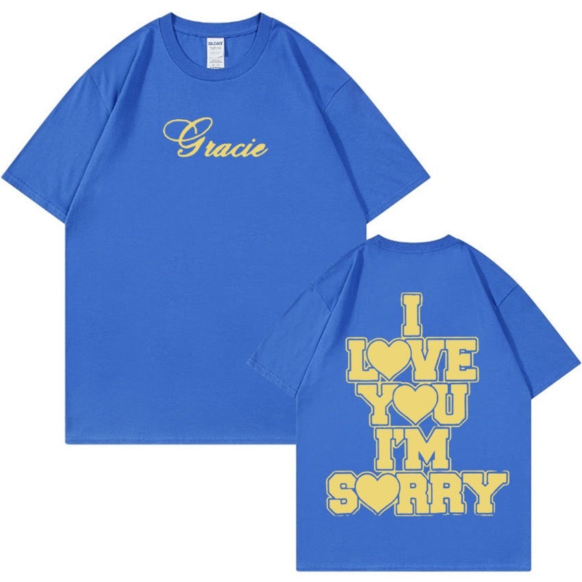 I Love You I'm Sorry Gracie Abrams Print T-shirt 