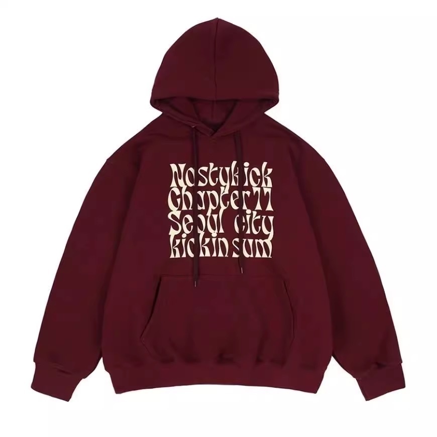 Stray Kids Hyunjin Letter-Print Hoodie