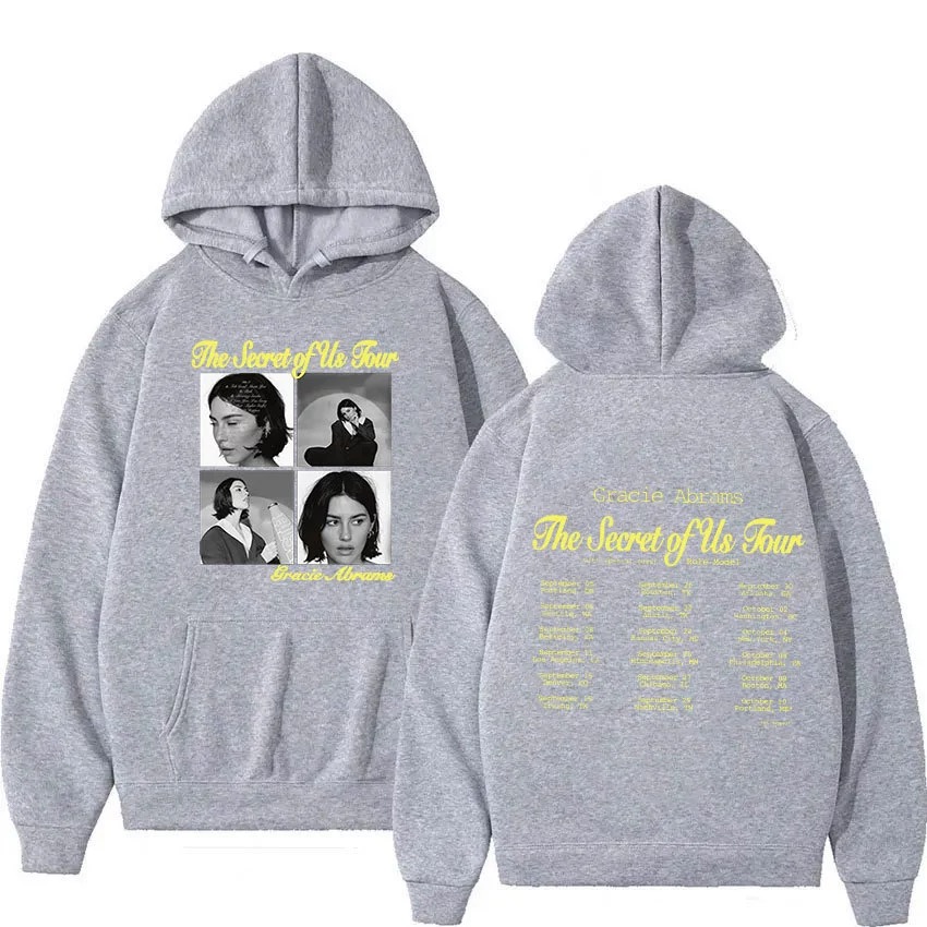 Gracie Abrams The Secret of Us Tour  Print Hoodie