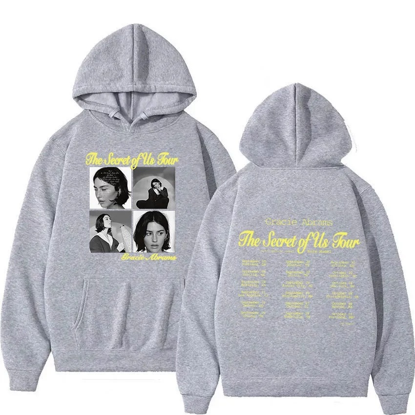 Gracie Abrams The Secret of Us Tour  Print Hoodie