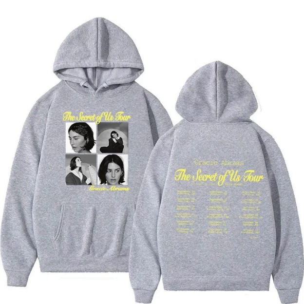 Gracie Abrams The Secret of Us Tour  Print Hoodie
