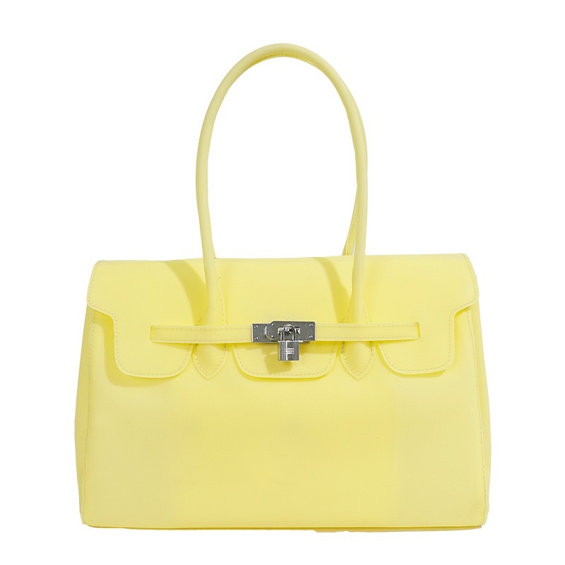 Candy Color Jelly Firkin Tote bag
