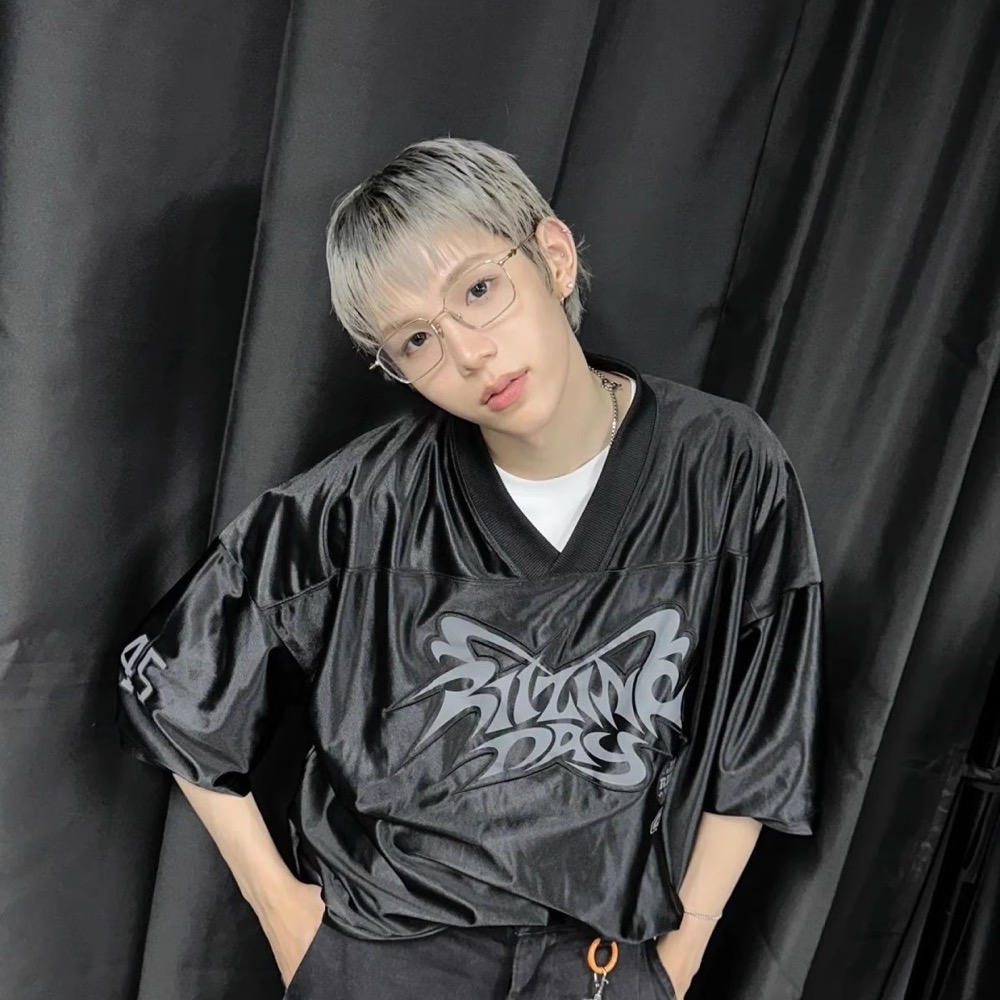 RIIZE Black Performance inspired custom jersey Tee