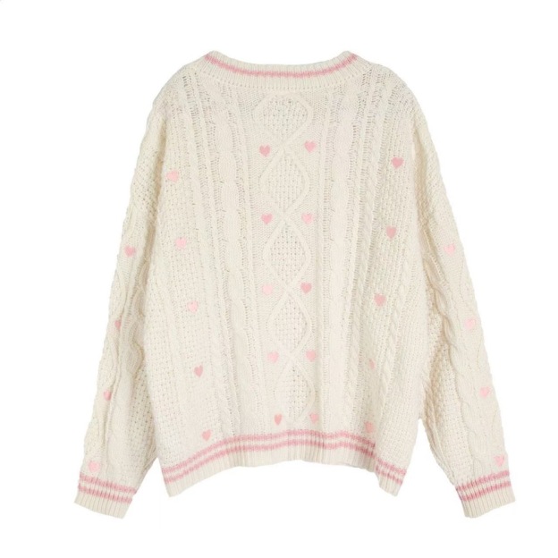 Taylor Swift Inspired Sweetheart Knit Cardigan 