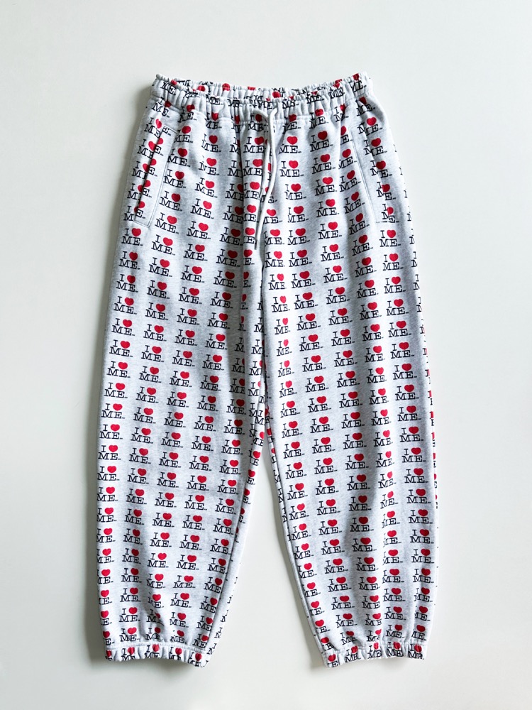Ashley Williams inspired I Love Me print hoodie pants set 