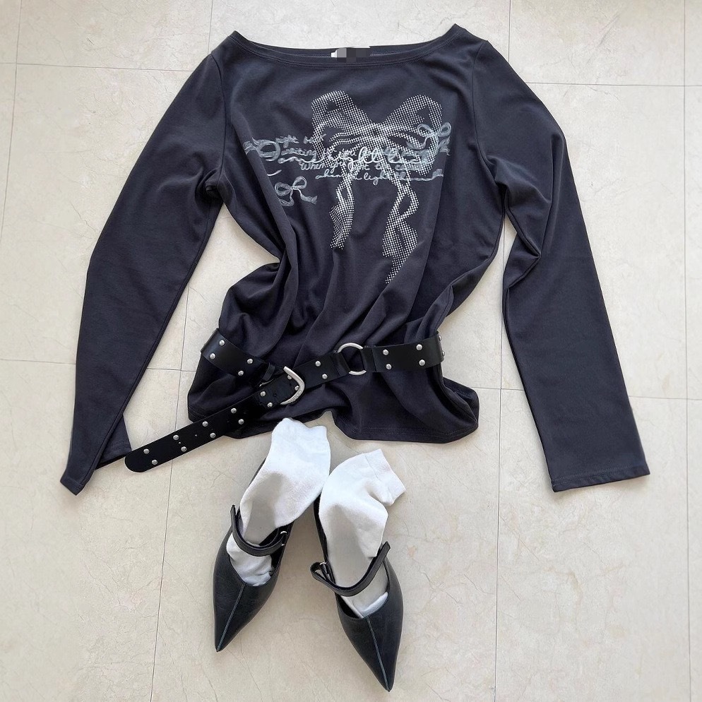 IVE REI Inspired Off-Shoulder Bow Top