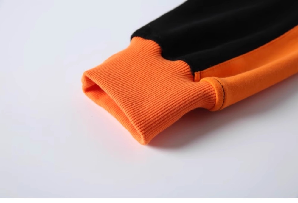 Patchwork Loose Sweatshirt Hoodie-jungkok