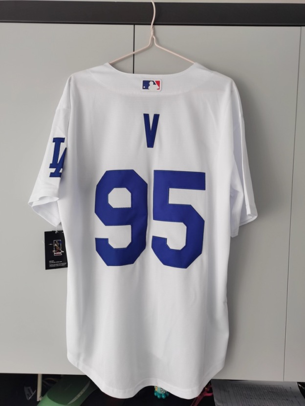 BTS Inspired Dodgers Custom  Jersey 
