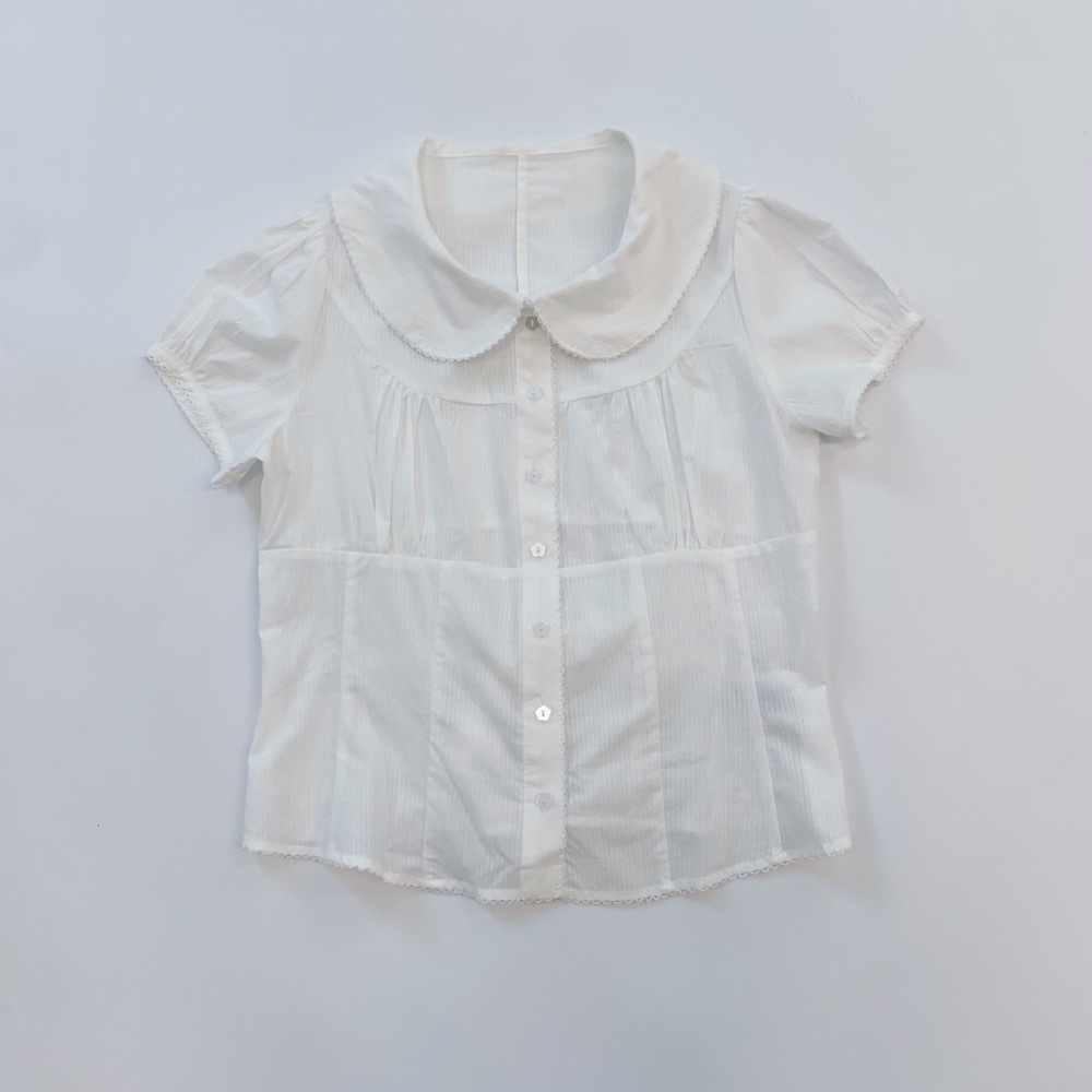 Blackpink Jennie Sweet French Bow Tie Shirt