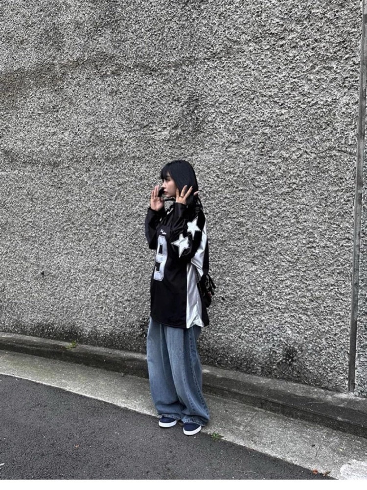 LE SSERAFIM Yunjin Inspired Vintage Baseball Jersey