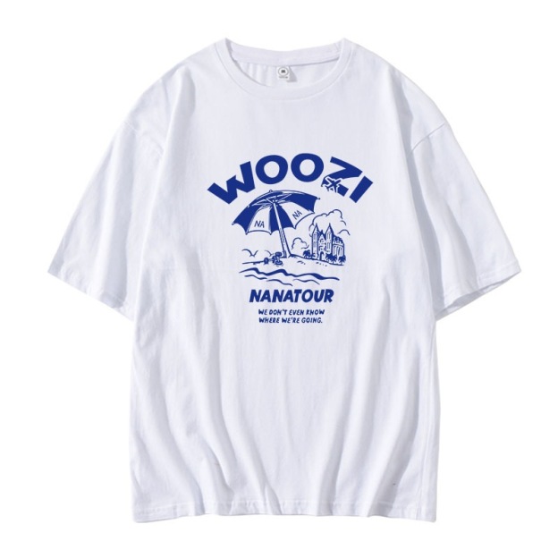 NANATOUR inspired short crewneck t-shirt-SEVENTEEN