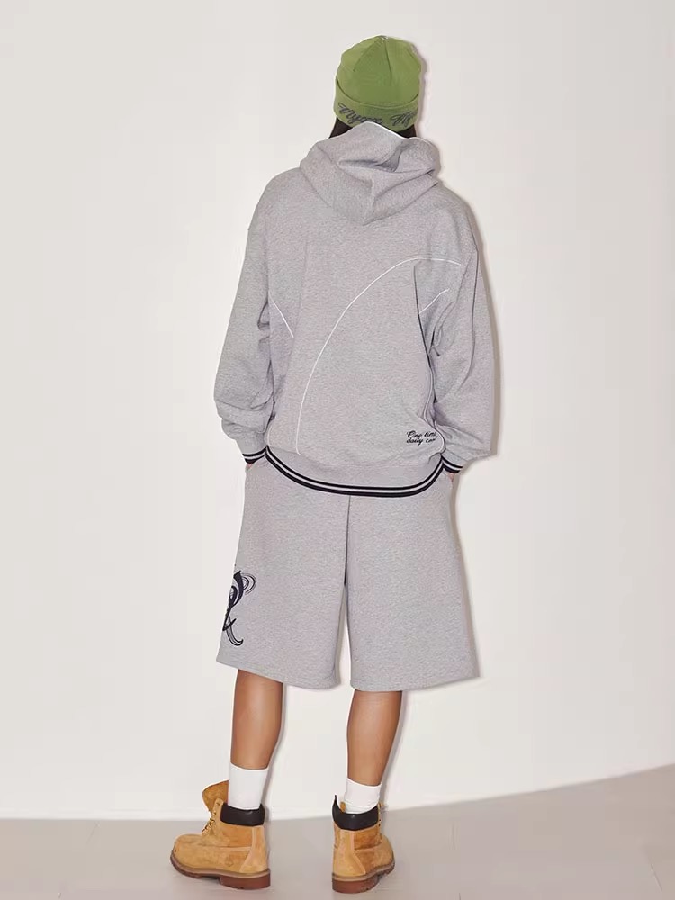 Aespa Karina Inspired Retro Sports Shorts Set