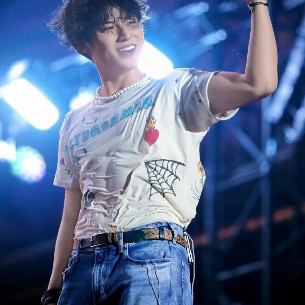 SEVENTEEN Mingyu Berlin Music Festival Inspired Graffiti Tee shirt